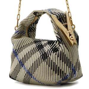 Burberry Bag Shoulder Check Peg Handbag